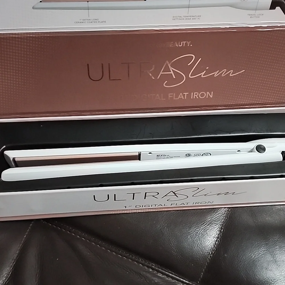 Brand New Cortex Beauty Ultra Slim 1' Digital Flat Iron Hair Straightener